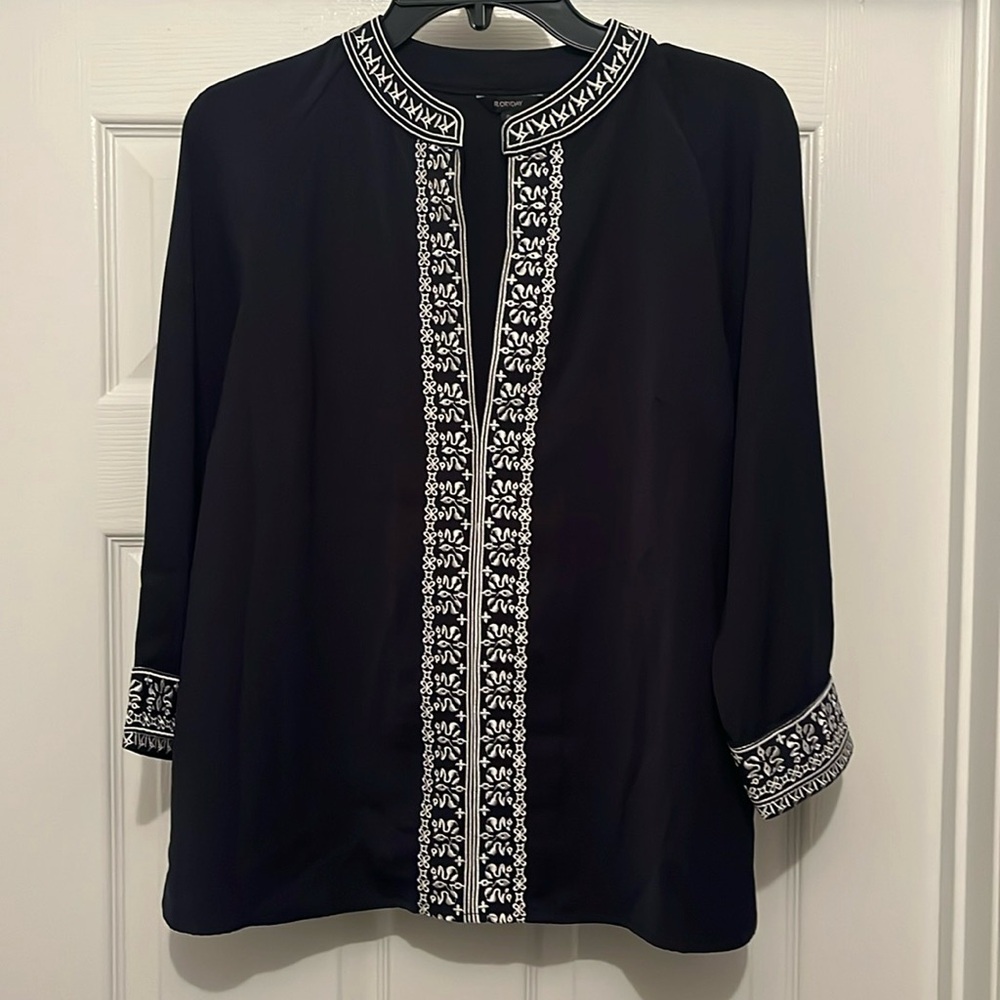 Floryday Navy Blue Blouse